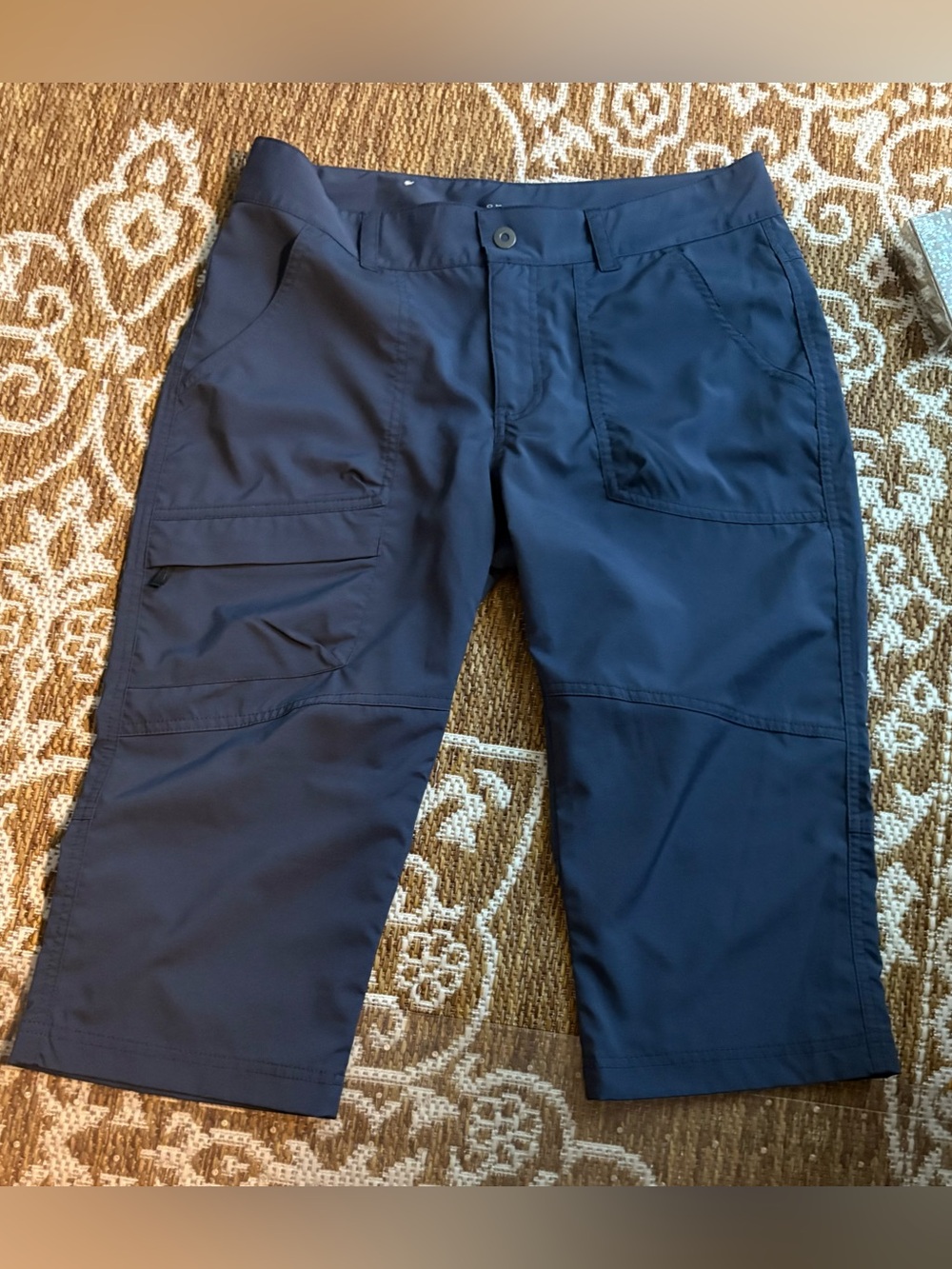 Columbia Omni-Shield Capri Cropped Pants 10 Advanced Sun protection Active wear